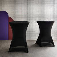 Set di 2 teli protettivi per tavoli, nero