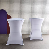 Set di 2 teli protettivi per tavoli, bianco