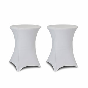 Set di 2 teli protettivi per tavoli, bianco