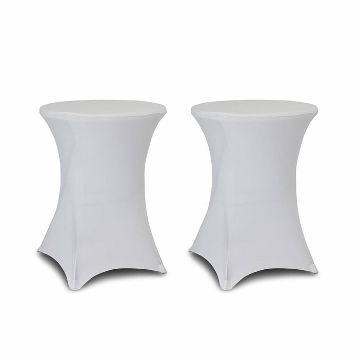 Set di 2 teli protettivi per tavoli, bianco