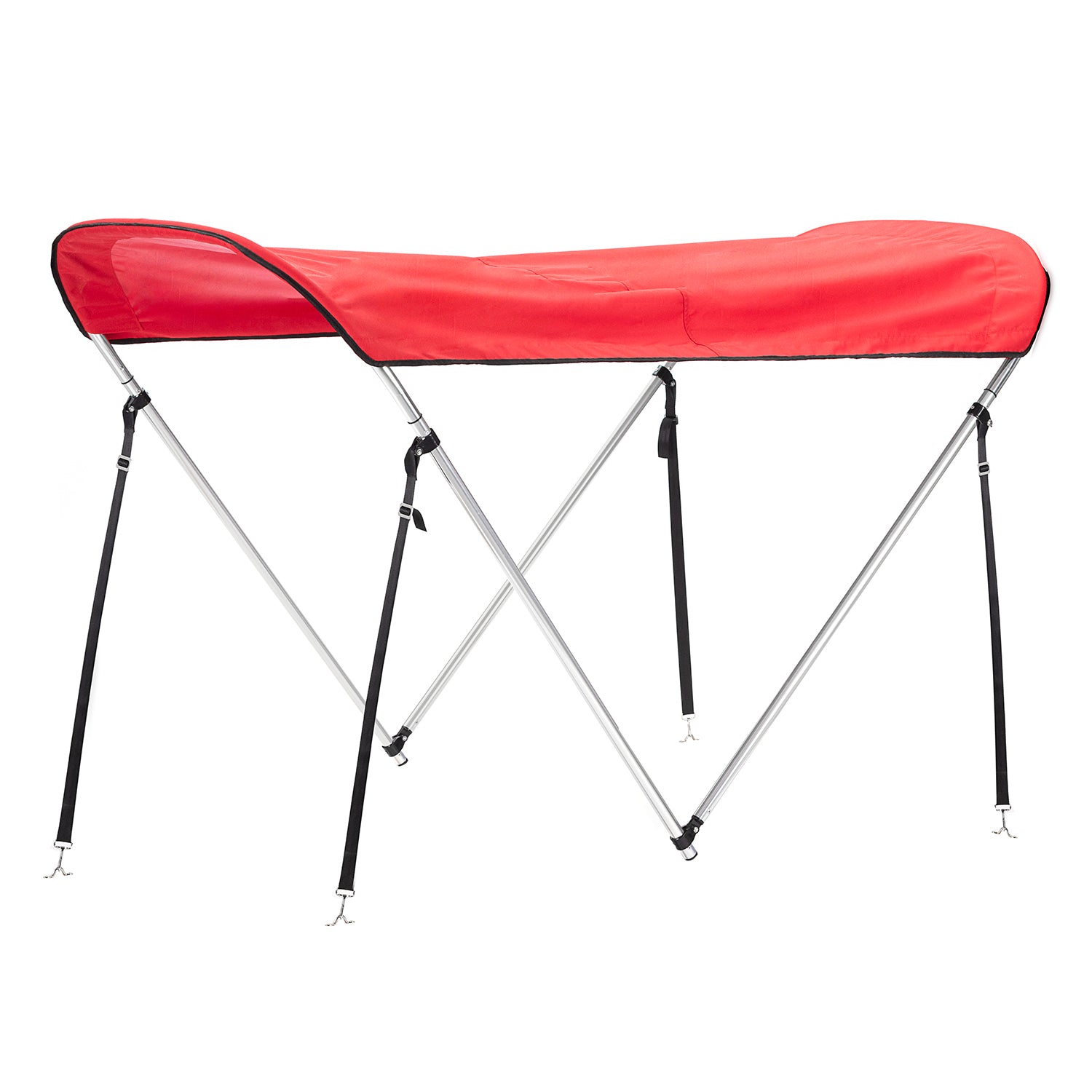 Tendalino Coprisole 130-150Cm Con Struttura Cromo Lucido Per Gommoni