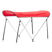 Tendalino Coprisole 130-150Cm Con Struttura Cromo Lucido Per Barche In Vetroresina