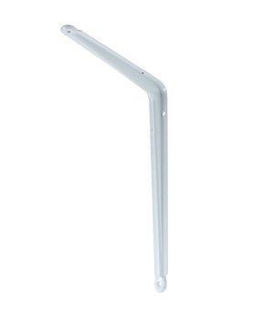Reggimensola Supporto Staffa Reggi Mensola In Metallo 10x12,5cm Bianca         