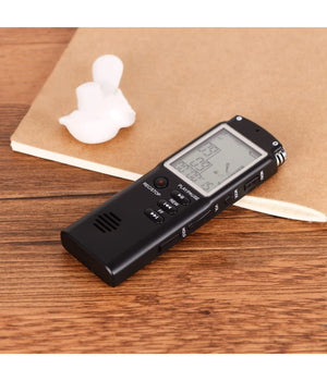 Registratore Vocale Digitale Registrazione Audio Da 8gb Con Schermo Lcd Q-lc503         