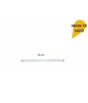 Reglette Plafoniera Neon Led T8 Da Interno Tubo G13 90 Cm Parete Soffitto T8-90a         
