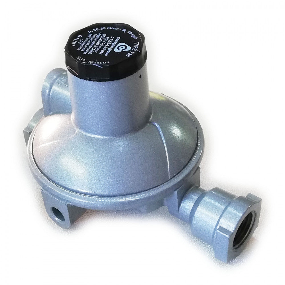 Regolatore di 2° stadio portata massima 10kg/h riduttore gas gpl bassa pressione