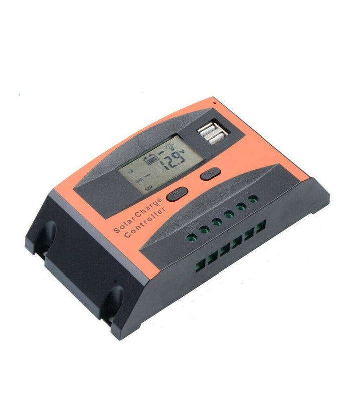 Regolatore Di Carica 20 A Per Pannello Solare 12/24v Display Lcd Usb Ld2420c         