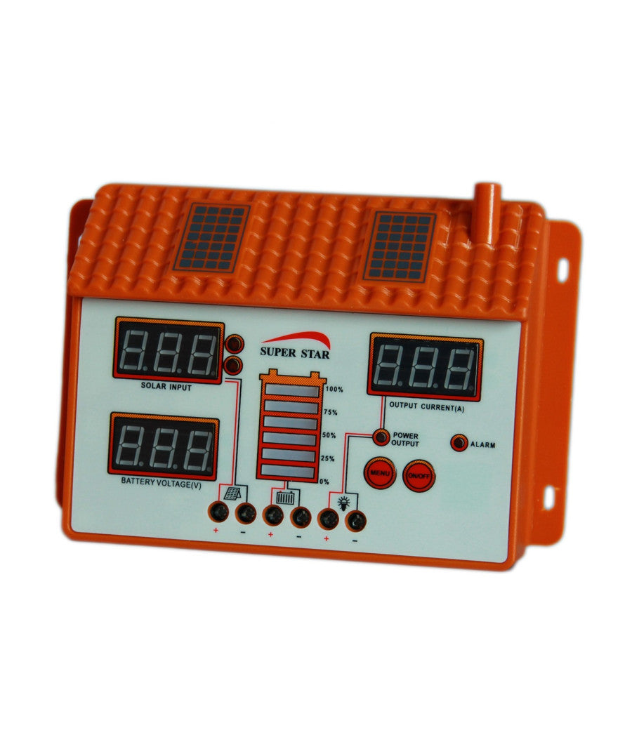 Regolatore Di Carica Per Pannello Solare 12-24v 50 60a Controller Per Ricarica         