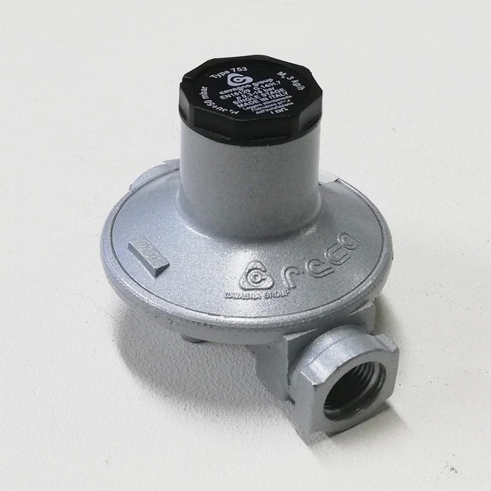 Regolatore riduttore gas gpl portata massima 3kg/h