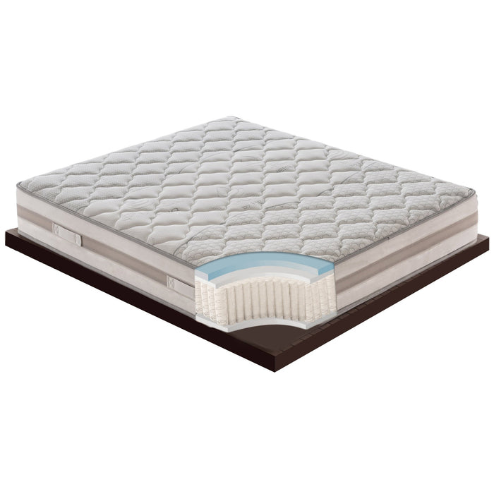 Materasso Piazza e Mezza 120x200 a molle insacchettate e memory foam - Alto 25 cm - ortopedico - 800 molle