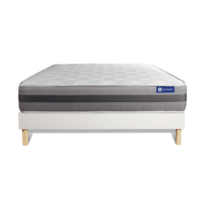 Kit rete e materasso matrimoniale Actimemo relax 200x200cm - Spessore : 24cm- memory foam - Moderatamente rigido