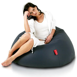 Relax Pouf a Sacco con imbottitura in tessuto Ecopelle Puff XXL