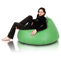 Relax Pouf a Sacco con imbottitura in tessuto Ecopelle Puff XXL