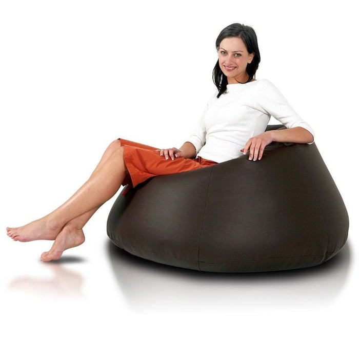 Relax Pouf a Sacco con imbottitura in tessuto Ecopelle Puff XXL