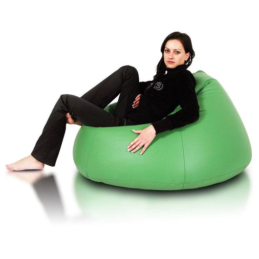 Relax Pouf a Sacco con imbottitura in tessuto Ecopelle Puff XXL