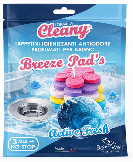 BREEZE PAD PROFUMATORE BAGNO FRESH DURATA 3 MESI