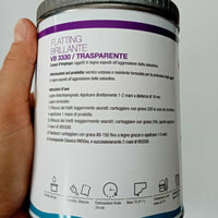 Renner 750ml flatting trasparente brillante a solvente per nautica