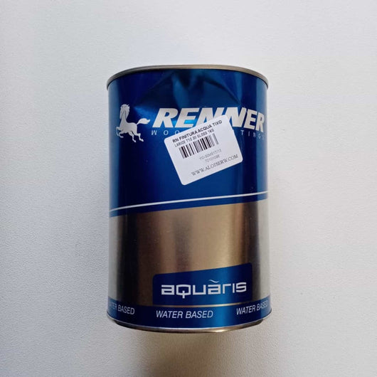 Renner aquaris yo m317 1kg finitura professionale opaca colore larice per esterni ed interni