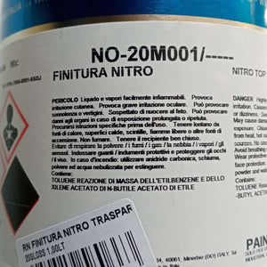 Renner no-20m001 1lt finitura nitro trasparente opaca 20 gloss