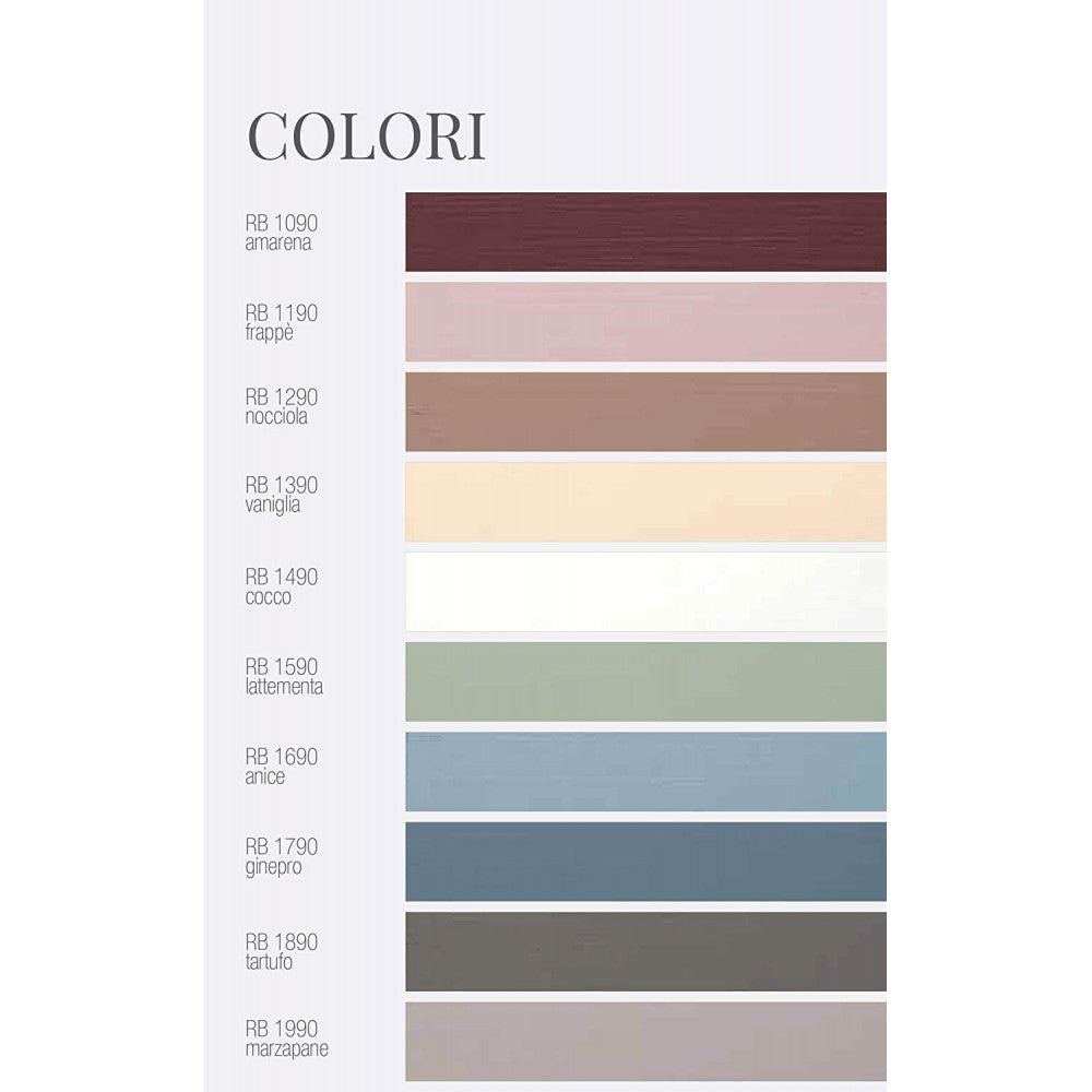 Renner vintage prestige 0,5lt vernice extra opaca lavabile, scegli se amarena