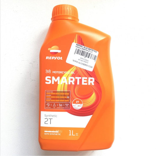 Repsol smarter 2t 1lt olio miscela semi-sintetico per motori 2 tempi