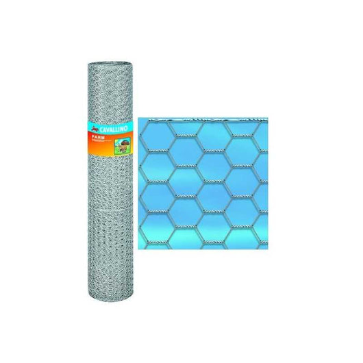 Rete Cavallino Farm Tripla Esagonale 10 Metri 50/5 150