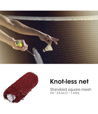 Rete Da Badminton Portatile Regolabile 610x76cm Pieghevole Per Interni Esterni         