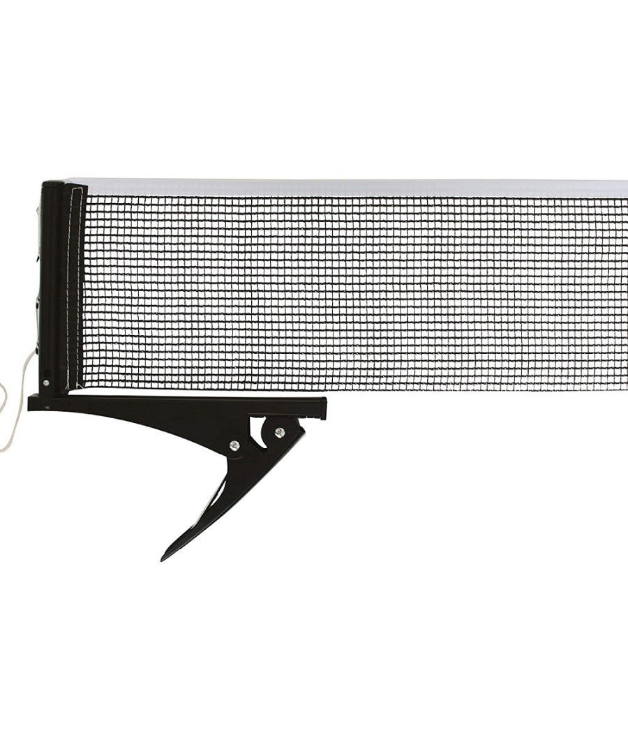 Rete Da Ping Pong Attacco Clip On In Nylon Resistente Borsa Trasporto 175 X 14cm         