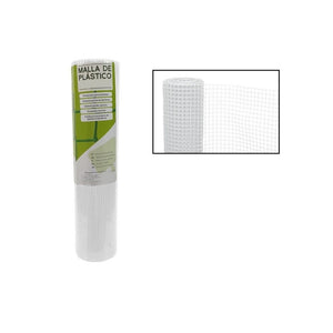 Trade Shop - Rete Di Plastica Protettiva 1 X 5 Mt Bianco Per Cancelli Recinzioni Balconi 206616 -        