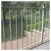 Trade Shop - Rete Di Plastica Protettiva 1 X 5 Mt Grigio Per Cancelli Recinzioni Balconi 206614 -        
