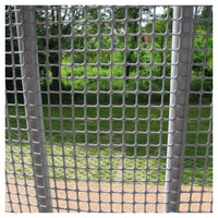 Trade Shop - Rete Di Plastica Protettiva 1 X 5 Mt Grigio Per Cancelli Recinzioni Balconi 206614 -        