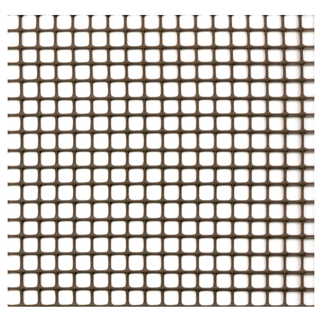 Trade Shop - Rete Di Plastica Protettiva 1x5 Mt Marrone Per Cancelli Recinzioni Balconi 206612 -        
