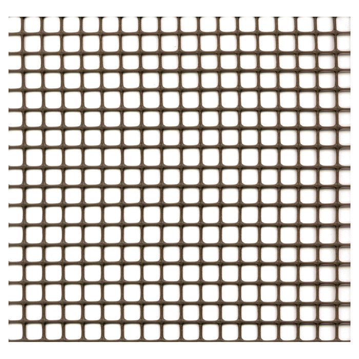 Trade Shop - Rete Di Plastica Protettiva 1x5 Mt Marrone Per Cancelli Recinzioni Balconi 206612 -        