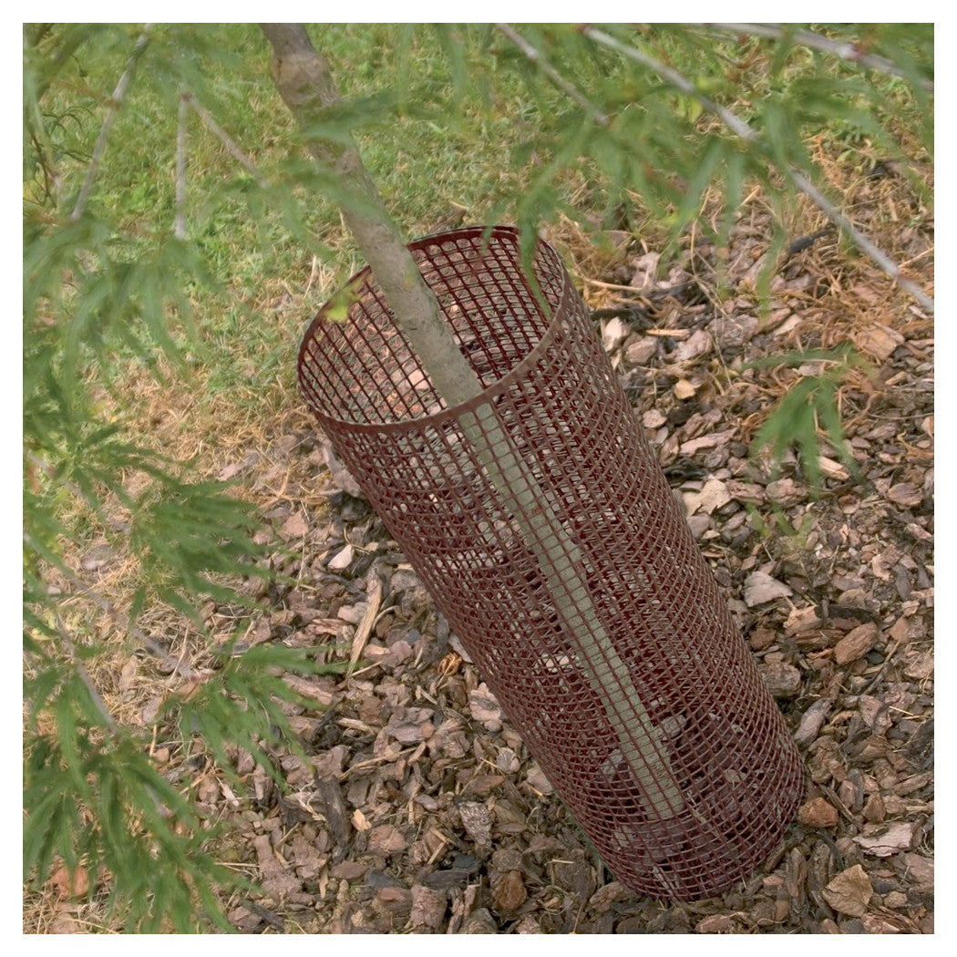 Trade Shop - Rete Di Plastica Protettiva 1x5 Mt Marrone Per Cancelli Recinzioni Balconi 206612 -        