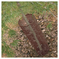 Trade Shop - Rete Di Plastica Protettiva 1x5 Mt Marrone Per Cancelli Recinzioni Balconi 206612 -        