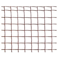 Trade Shop - Rete Di Plastica Protettiva 1x5 Mt Marrone Per Cancelli Recinzioni Balconi 206612 -        
