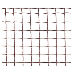 Trade Shop - Rete Di Plastica Protettiva 1x5 Mt Marrone Per Cancelli Recinzioni Balconi 206612 -        