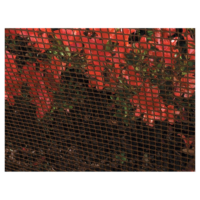 Trade Shop - Rete Di Plastica Protettiva 1x5 Mt Marrone Per Cancelli Recinzioni Balconi 206612 -        