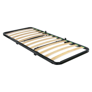 Rete sottoletto estraibile con ruote, per letto a scomparsa con gambe pieghevoli, doghe in legno - Comprarredo