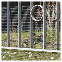 Trade Shop - Rete In Filo Di Ferro Elettrosaldato 1x10 Mt Maglia 19x19 Mm Grn60 Recinzione 51514 -        