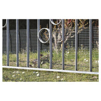 Trade Shop - Rete In Filo Di Ferro Elettrosaldato 1x10 Mt Maglia 19x19 Mm Grn60 Recinzione 51514 -        