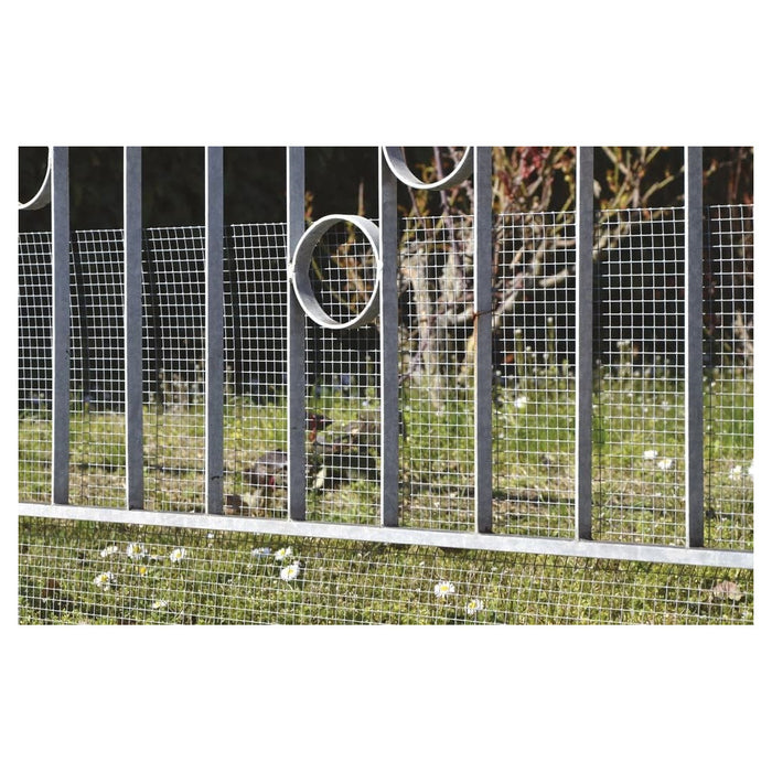 Trade Shop - Rete In Filo Di Ferro Elettrosaldato 1x10 Mt Maglia 19x19 Mm Grn60 Recinzione 51514 -        