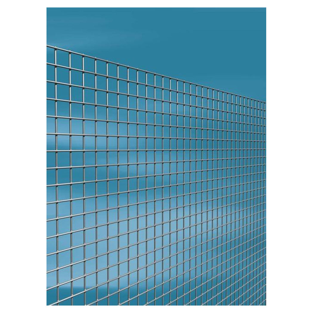 Trade Shop - Rete In Filo Di Ferro Elettrosaldato 1x10 Mt Maglia 19x19 Mm Grn60 Recinzione 51514 -        