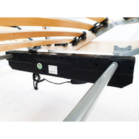 Rete motorizzata reclinabile elettrica testa piedi indipendenti, piazza e mezza 120x190 con telecomando - Comprarredo