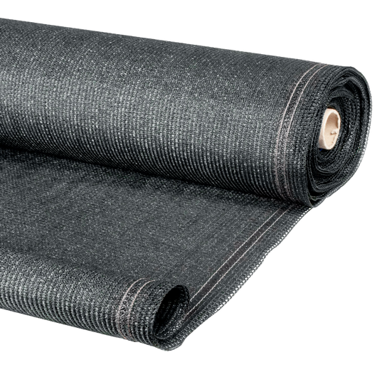 IDMarket - Rete ombreggiante 1x10m, telo rotolo per recinzione giardino 90g/m², grigio