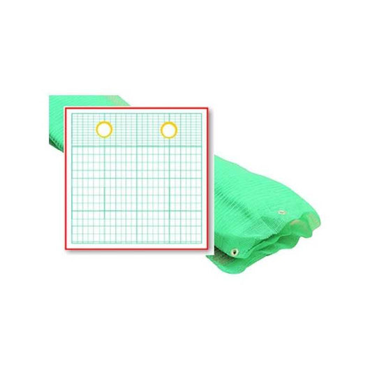 Rete per Ponteggi Occhiellata Verde Mt.25 H.Cm. 180