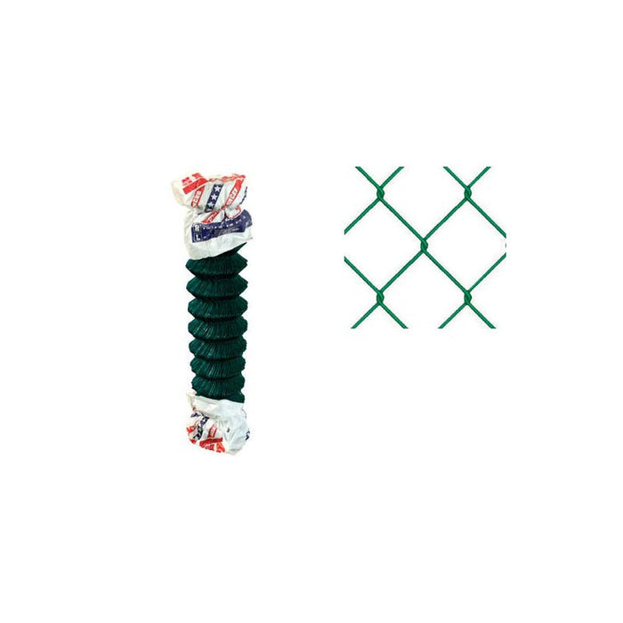 Rete per Recinzioni Zincata e Plastificata Nevada Maglia 50x50 mm H 175 cm Rotolo 25 mt