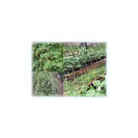 Rete plastificata da giardino H153 cm 1000 m maglia 140×170 – Brixo Ortonet