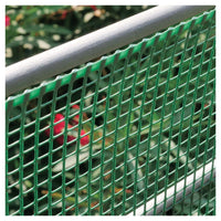 Trade Shop - Rete Protettiva In Plastica Per Aiuole 1 X 5 Mt A Maglia Quadrata 5x5 Mm 016353 -        