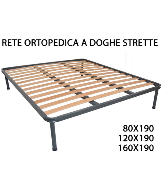 Rete Reti Ortopedica Ortopediche A Doghe Strette Struttura Tubolare 13 Listelli         